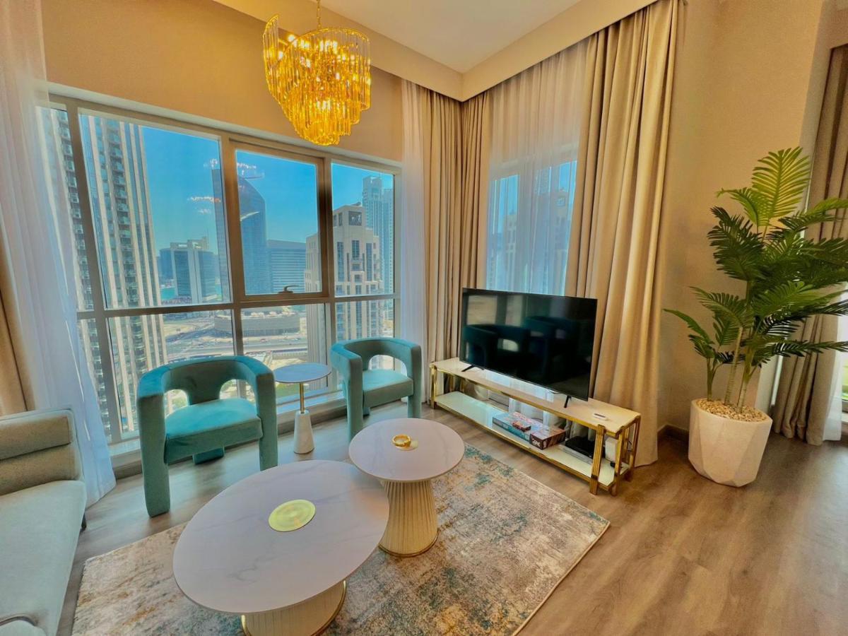 First Class 2Br With Burj Khalifa & Downtown View Dubai Dış mekan fotoğraf