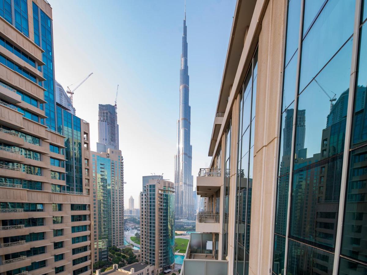 First Class 2Br With Burj Khalifa & Downtown View Dubai Dış mekan fotoğraf